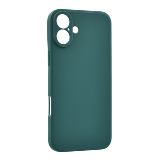 iPhone 16 Plus 5G Gigapack Szilikon telefonvédő matt SÖTÉTZÖLD