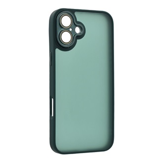 iPhone 16 Plus 5G Gigapack Szilikon telefonvédő ütésállóság, kameravédő, SÖTÉTZÖLD