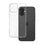 iPhone 16 Plus 5G Gigapack Szilikon telefonvédő ütésállóság, légpárnás keret, ÁTLÁTSZÓ