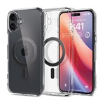 iPhone 16 Plus 5G SPIGEN ULTRA HYBRID MAG műanyag telefonvédő ütésállóság, MagSafe, ÁTLÁTSZÓ