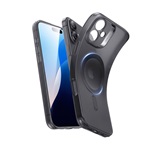 iPhone 16 Plus ESR ZERO HALOLOCK szilikon telefonvédő ütésállóság, MagSafe, FEKETE