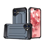 iPhone 16 Plus GIGAPACK Defender szilikon telefonvédő ütésállóság, fémhatás, SÖTÉTKÉK