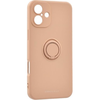 iPhone 16 Plus ROAR AMBER szilikon telefonvédő tartógyűrű, kameravédő, RÓZSASZÍN