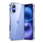 iPhone 16 Plus UGREEN BRIGHT CUSHION szilikon telefonvédő ütésállóság, légpárnás sarok, ÁTLÁTSZÓ