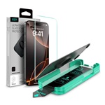 iPhone 16 Pro 5G ESR ARMORITE képernyővédő üveg 2.5D, 9H + segédkeret, FEKETE