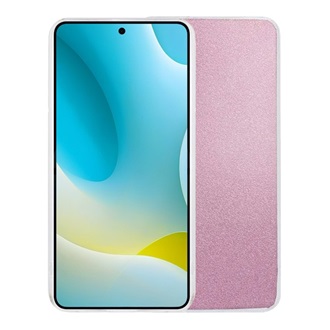 iPhone 16 Pro 5G Gigapack Szilikon telefonvédő műanyag belső, csillogó hátlap, RÓZSASZÍN