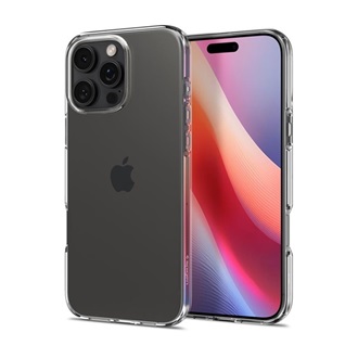 iPhone 16 Pro 5G SPIGEN CRYSTAL FLEX szilikon telefonvédő ütésállóság, légpárnás sarok, ÁTLÁTSZÓ