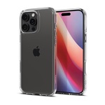 iPhone 16 Pro 5G SPIGEN CRYSTAL HYBRID szilikon telefonvédő ütésállóság, műanyag keret, ÁTLÁTSZÓ