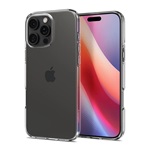 iPhone 16 Pro 5G SPIGEN LIQUID CRYSTAL szilikon telefonvédő ütésállóság, légpárnás sarok, ÁTLÁTSZÓ
