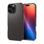 iPhone 16 Pro 5G SPIGEN THIN FIT MAGSAFE műanyag telefonvédő matt, MagSafe, SÖTÉTSZÜRKE