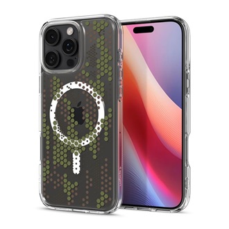 iPhone 16 Pro 5G SPIGEN ULTRA HYBRID MAG műanyag telefonvédő ütésállóság, MagSafe, ÁTLÁTSZÓ