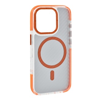 iPhone 16 Pro GIGAPACK Szilikon telefonvédő ütésállóság, MagSafe, NARANCSSÁRGA