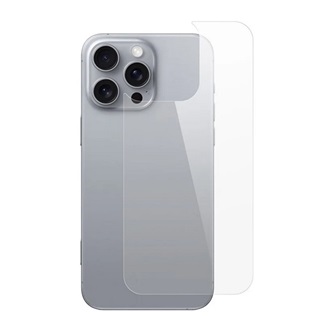 iPhone 16 Pro Max 5G Gigapack Hátlapvédő üveg 2.5D, 9H, ÁTLÁTSZÓ