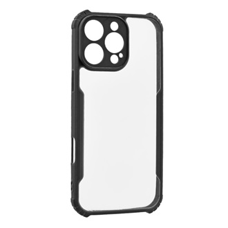 iPhone 16 Pro Max 5G Gigapack Szilikon telefonvédő ütésállóság, kameravédő, FEKETE