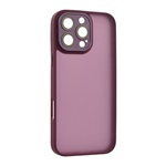 iPhone 16 Pro Max 5G Gigapack Szilikon telefonvédő ütésállóság, kameravédő, LILA