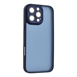 iPhone 16 Pro Max 5G Gigapack Szilikon telefonvédő ütésállóság, kameravédő, SÖTÉTKÉK