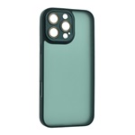 iPhone 16 Pro Max 5G Gigapack Szilikon telefonvédő ütésállóság, kameravédő, SÖTÉTZÖLD