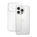 iPhone 16 Pro Max 5G Gigapack Szilikon telefonvédő ütésállóság, légpárnás keret, ÁTLÁTSZÓ