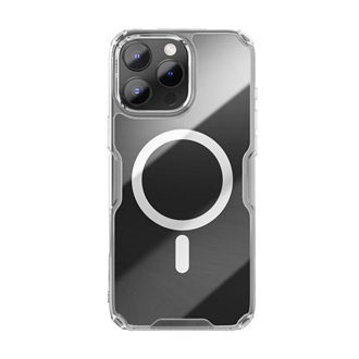iPhone 16 Pro Max 5G NILLKIN NATURE PRO MAGNETIC műanyag telefonvédő ütésállóság, MagSafe, ÁTLÁTSZÓ