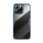 iPhone 16 Pro Max 5G NILLKIN NATURE PRO szilikon telefonvédő ütésállóság, légpárnás sarok, SÖTÉTKÉK