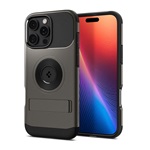 iPhone 16 Pro Max 5G SPIGEN SLIM ARMOR MAG szilikon telefonvédő műanyag hátlap, MagSafe, SÖTÉTSZÜRKE