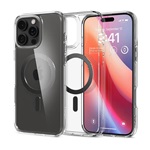 iPhone 16 Pro Max 5G SPIGEN ULTRA HYBRID MAG műanyag telefonvédő ütésállóság, MagSafe, ÁTLÁTSZÓ