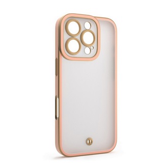 iPhone 16 Pro Max GIGAPACK Szilikon telefonvédő ütésállóság, kameravédő, ARANY/RÓZSASZÍN