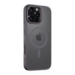 iPhone 16 Pro Max TACTICAL MAGFORCE HYPERSTEALTH szilikon telefonvédő ütésállóság, MagSafe, FEKETE
