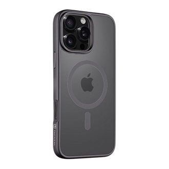 iPhone 16 Pro Max TACTICAL MAGFORCE HYPERSTEALTH szilikon telefonvédő ütésállóság, MagSafe, FEKETE