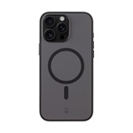 iPhone 16 Pro Max TACTICAL MAGFORCE SMOOTHISFAST szilikon telefonvédő ütésállóság, MagSafe, FEKETE