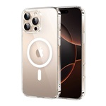 iPhone 16 Pro Max UGREEN CLASSY CLEAR CA112 szilikon telefonvédő ütésállóság, MagSafe, ÁTLÁTSZÓ