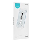 iPhone 16 Pro NILLKIN H+ PRO képernyővédő üveg 2.5D, 9H + segédkeret, ÁTLÁTSZÓ