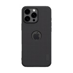 iPhone 16 Pro NILLKIN SUPER FROSTED PRO műanyag telefonvédő ütésállóság, logó kivágás, FEKETE
