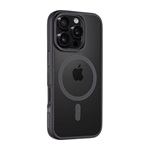 iPhone 16 Pro TACTICAL MAGFORCE HYPERSTEALTH szilikon telefonvédő ütésállóság, MagSafe, FEKETE