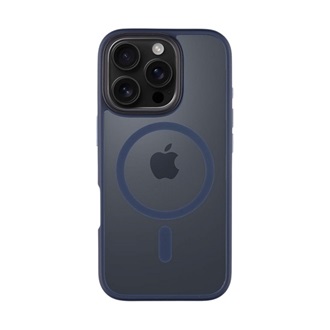 iPhone 16 Pro TACTICAL MAGFORCE HYPERSTEALTH szilikon telefonvédő ütésállóság, MagSafe, SÖTÉTKÉK