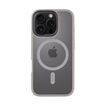 iPhone 16 Pro TACTICAL MAGFORCE HYPERSTEALTH szilikon telefonvédő ütésállóság, MagSafe, VILÁGOSSZÜRKE