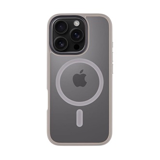 iPhone 16 Pro TACTICAL MAGFORCE HYPERSTEALTH szilikon telefonvédő ütésállóság, MagSafe, VILÁGOSSZÜRKE