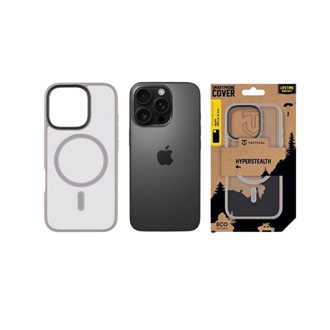 iPhone 16 Pro TACTICAL MAGFORCE HYPERSTEALTH szilikon telefonvédő ütésállóság, MagSafe, VILÁGOSSZÜRKE