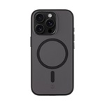 iPhone 16 Pro TACTICAL MAGFORCE SMOOTHISFAST szilikon telefonvédő ütésállóság, MagSafe, FEKETE