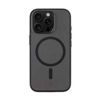 iPhone 16 Pro TACTICAL MAGFORCE SMOOTHISFAST szilikon telefonvédő ütésállóság, MagSafe, FEKETE