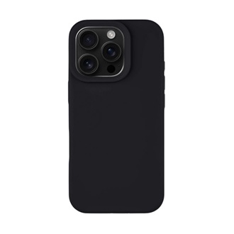 iPhone 16 Pro TACTICAL MAGFORCE VELVET SMOOTHIE szilikon telefonvédő ütésállóság, MagSafe, FEKETE