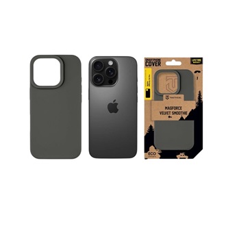 iPhone 16 Pro TACTICAL MAGFORCE VELVET SMOOTHIE szilikon telefonvédő ütésállóság, MagSafe, SÖTÉTSZÜRKE
