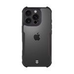 iPhone 16 Pro TACTICAL QUANTUM STEALTH szilikon telefonvédő ütésállóság, kameravédő, FEKETE