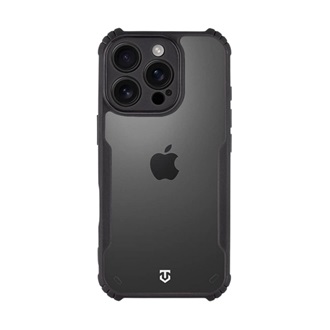 iPhone 16 Pro TACTICAL QUANTUM STEALTH szilikon telefonvédő ütésállóság, kameravédő, FEKETE