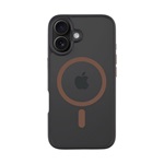 iPhone 16 TACTICAL MAGFORCE HYPERSTEALTH 2.0 szilikon telefonvédő ütésállóság, MagSafe, FEKETE/SÖTÉTBARNA