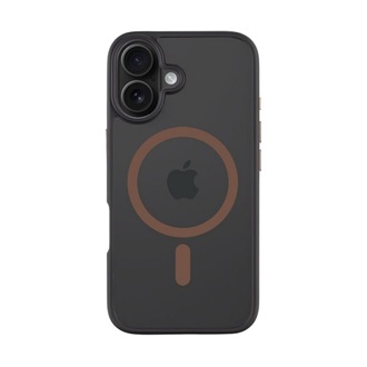 iPhone 16 TACTICAL MAGFORCE HYPERSTEALTH 2.0 szilikon telefonvédő ütésállóság, MagSafe, FEKETE/SÖTÉTBARNA