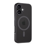 iPhone 16 TACTICAL MAGFORCE HYPERSTEALTH szilikon telefonvédő ütésállóság, MagSafe, FEKETE