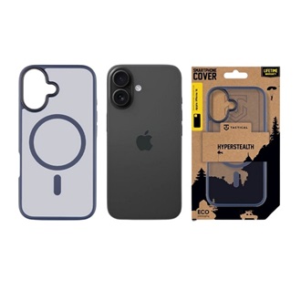 iPhone 16 TACTICAL MAGFORCE HYPERSTEALTH szilikon telefonvédő ütésállóság, MagSafe, SÖTÉTKÉK