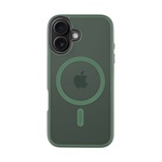 iPhone 16 TACTICAL MAGFORCE HYPERSTEALTH szilikon telefonvédő ütésállóság, MagSafe, SÖTÉTZÖLD