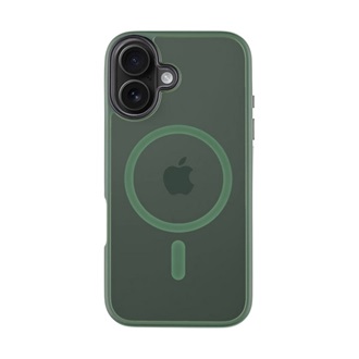 iPhone 16 TACTICAL MAGFORCE HYPERSTEALTH szilikon telefonvédő ütésállóság, MagSafe, SÖTÉTZÖLD